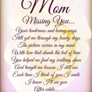 My mom’s memorial is today.